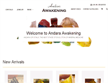 Tablet Screenshot of andarawakening.com